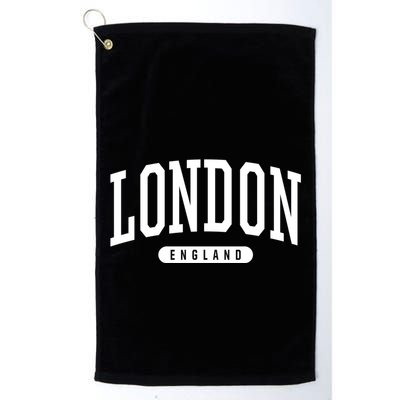 London England Souvenirs & Gifts College Style London England Souvenir Gift Golf Towel