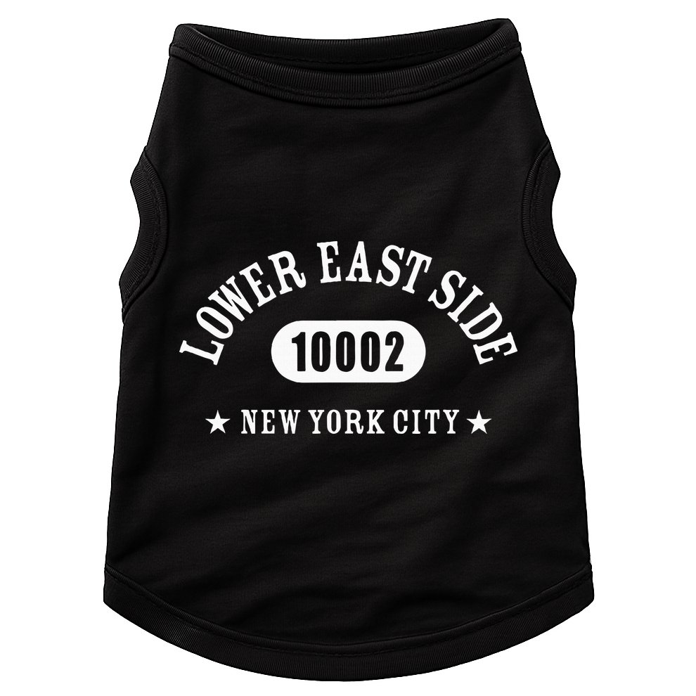 Lower East Side New York City 10002 Nyc Doggie Tank