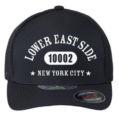 Lower East Side New York City 10002 Nyc Flexfit Unipanel Trucker Cap