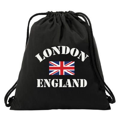 London England Souvenir Tourist Cute Gift Drawstring Bag