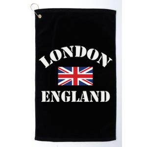 London England Souvenir Tourist Cute Gift Platinum Collection Golf Towel