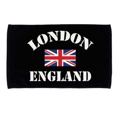 London England Souvenir Tourist Cute Gift Microfiber Hand Towel