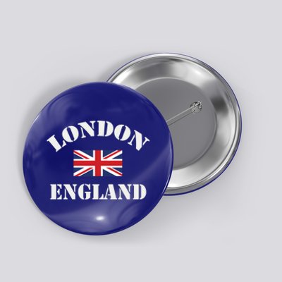 London England Souvenir Tourist Cute Gift Button