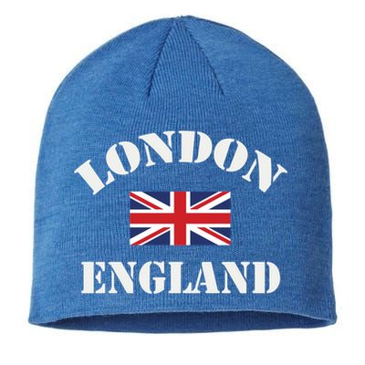 London England Souvenir Tourist Cute Gift Sustainable Beanie