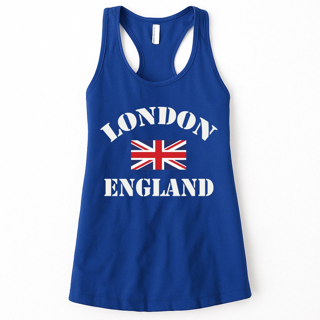 London England Souvenir Tourist Cute Gift Womens Tank Top