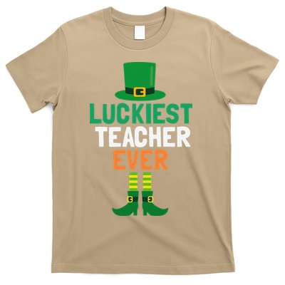 Luckiesteacher Ever St Patricks Dayeaching T-Shirt