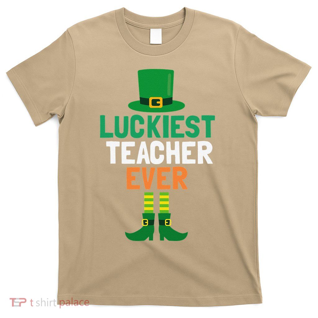 Luckiesteacher Ever St Patricks Dayeaching T-Shirt