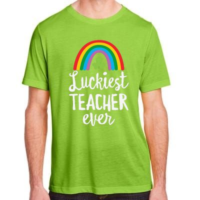 Luckiesteacher Ever St Patricks Day School Gifts Adult ChromaSoft Performance T-Shirt