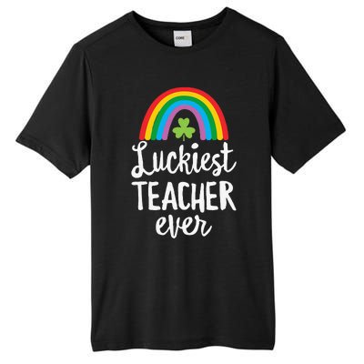 Luckiesteacher Ever St Patricks Day School Gifts Tall Fusion ChromaSoft Performance T-Shirt