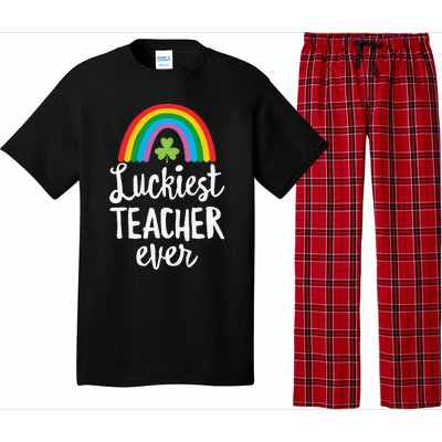 Luckiesteacher Ever St Patricks Day School Gifts Pajama Set