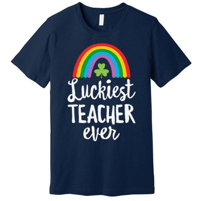 Luckiesteacher Ever St Patricks Day School Gifts Premium T-Shirt