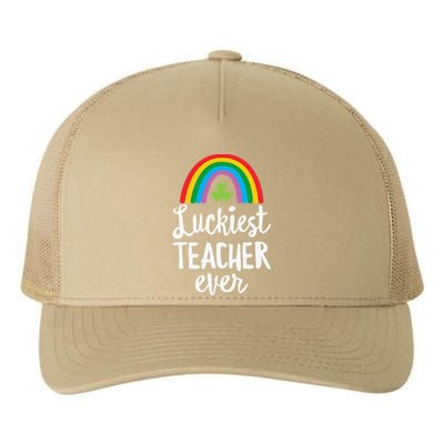 Luckiesteacher Ever St Patricks Day School Gifts Yupoong Adult 5-Panel Trucker Hat