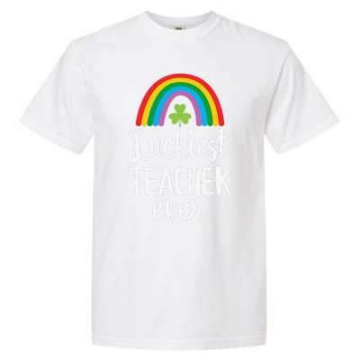 Luckiesteacher Ever St Patricks Day School Gifts Garment-Dyed Heavyweight T-Shirt