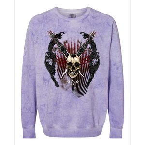 Loyal Enemy Skulls Colorblast Crewneck Sweatshirt