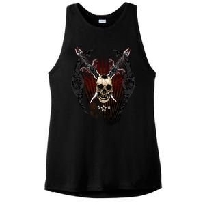 Loyal Enemy Skulls Ladies PosiCharge Tri-Blend Wicking Tank