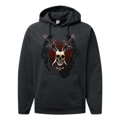 Loyal Enemy Skulls Performance Fleece Hoodie