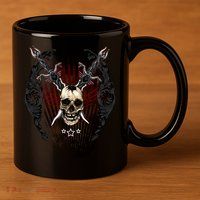 Loyal Enemy Skulls 11oz C Handle Ceramic Mug