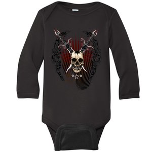 Loyal Enemy Skulls Baby Long Sleeve Bodysuit