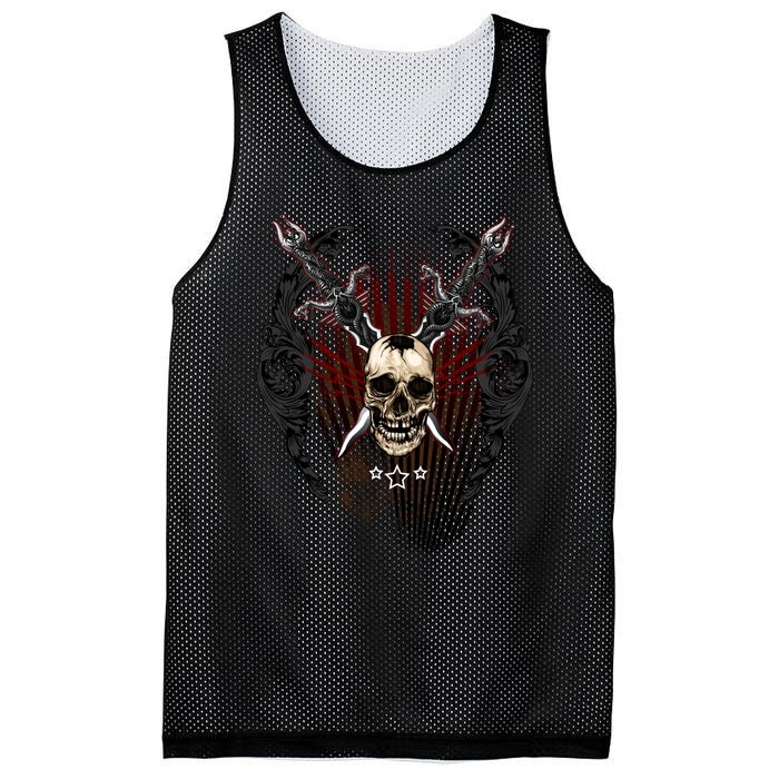 Loyal Enemy Skulls Mesh Reversible Basketball Jersey Tank