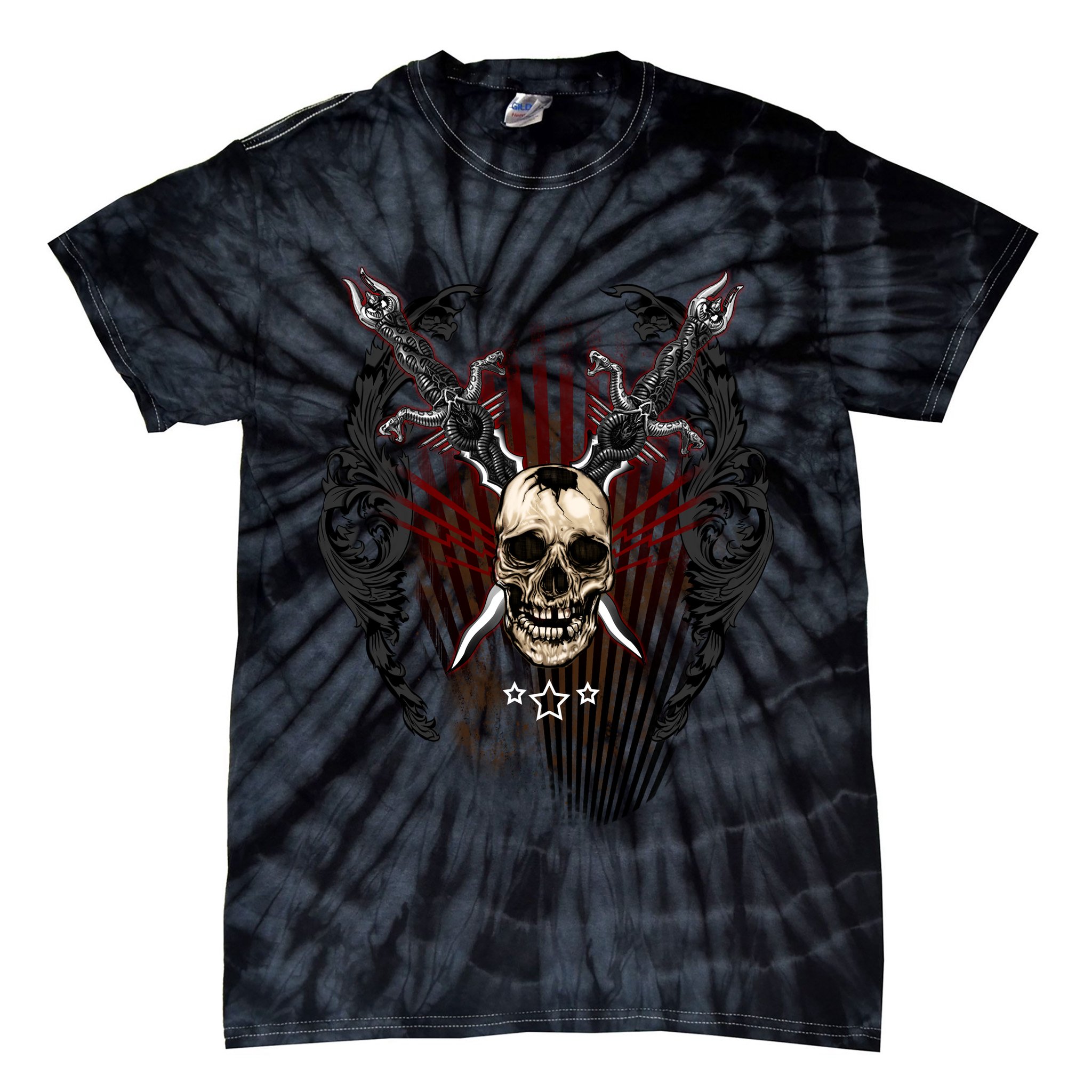 Loyal Enemy Skulls Tie-Dye T-Shirt