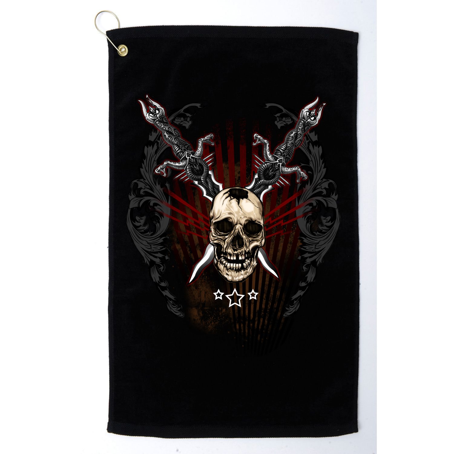 Loyal Enemy Skulls Golf Towel