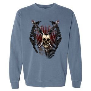 Loyal Enemy Skulls Garment-Dyed Sweatshirt