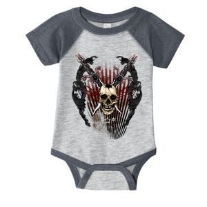 Loyal Enemy Skulls Infant Baby Jersey Bodysuit