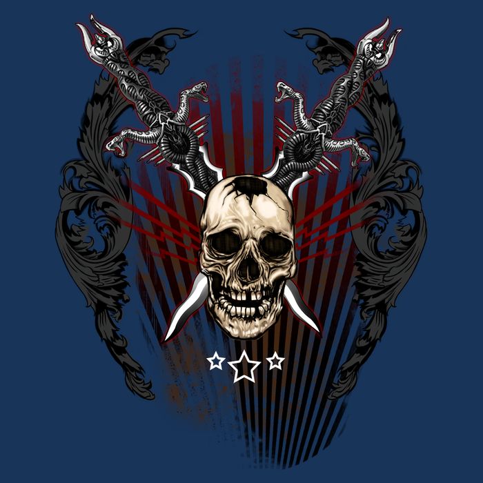 Loyal Enemy Skulls Infant Baby Jersey Bodysuit
