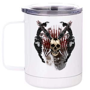 Loyal Enemy Skulls 12 oz Stainless Steel Tumbler Cup