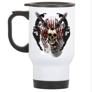 Loyal Enemy Skulls Stainless Steel Travel Mug