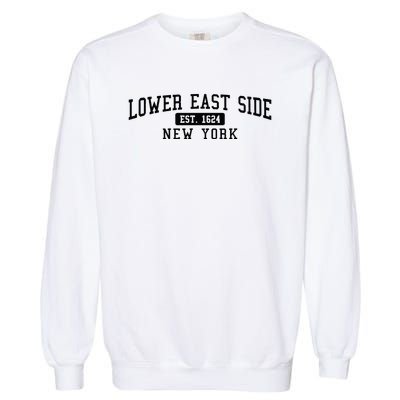 Lower East Side Manhattan New York Garment-Dyed Sweatshirt