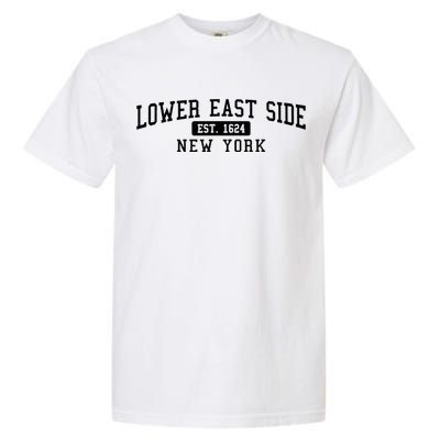 Lower East Side Manhattan New York Garment-Dyed Heavyweight T-Shirt