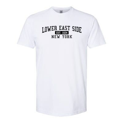 Lower East Side Manhattan New York Softstyle CVC T-Shirt