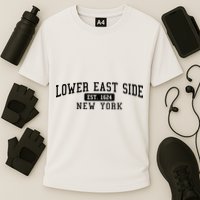 Lower East Side Manhattan New York Cooling Performance Crew T-Shirt