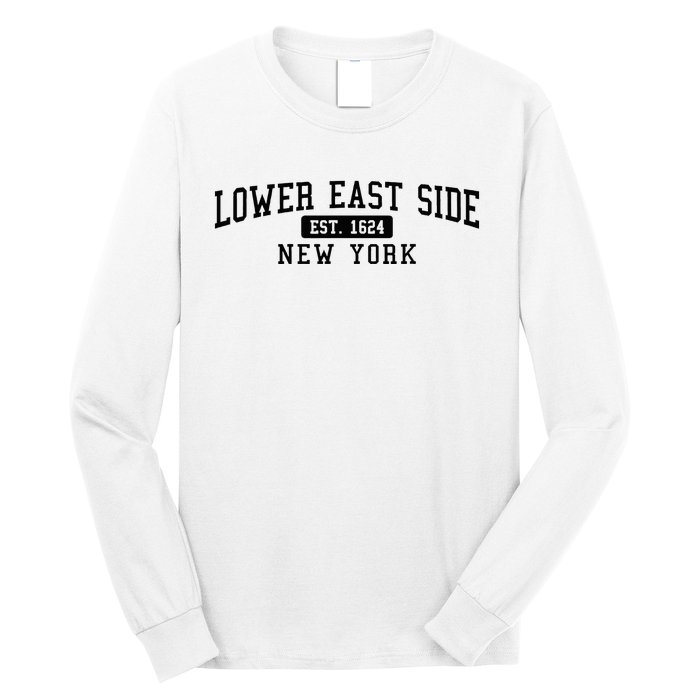 Lower East Side Manhattan New York Long Sleeve Shirt