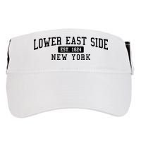 Lower East Side Manhattan New York Adult Drive Performance Visor