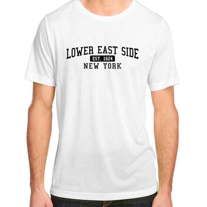 Lower East Side Manhattan New York Adult ChromaSoft Performance T-Shirt