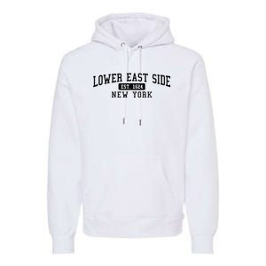 Lower East Side Manhattan New York Premium Hoodie