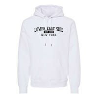 Lower East Side Manhattan New York Premium Hoodie