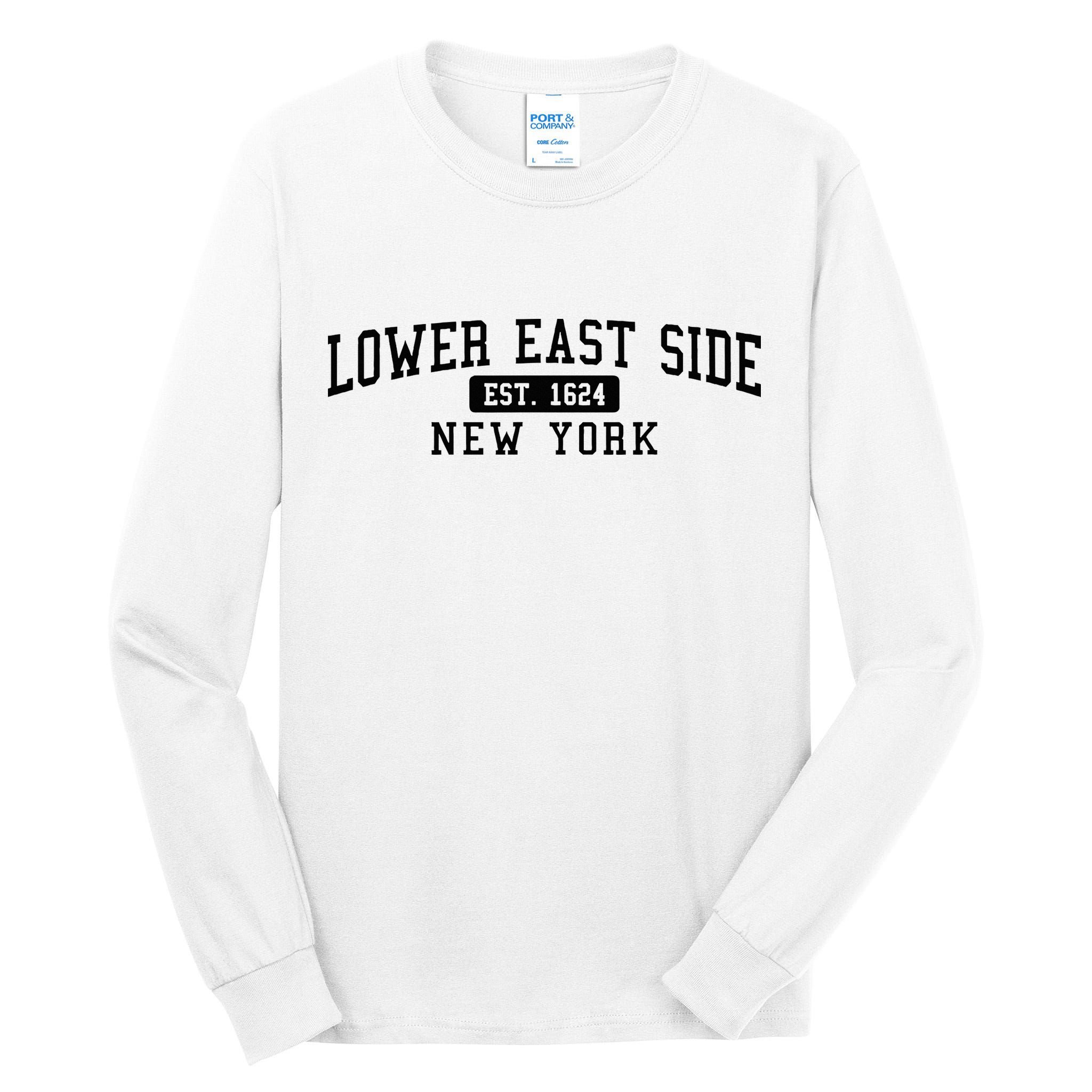 Lower East Side Manhattan New York Tall Long Sleeve T-Shirt
