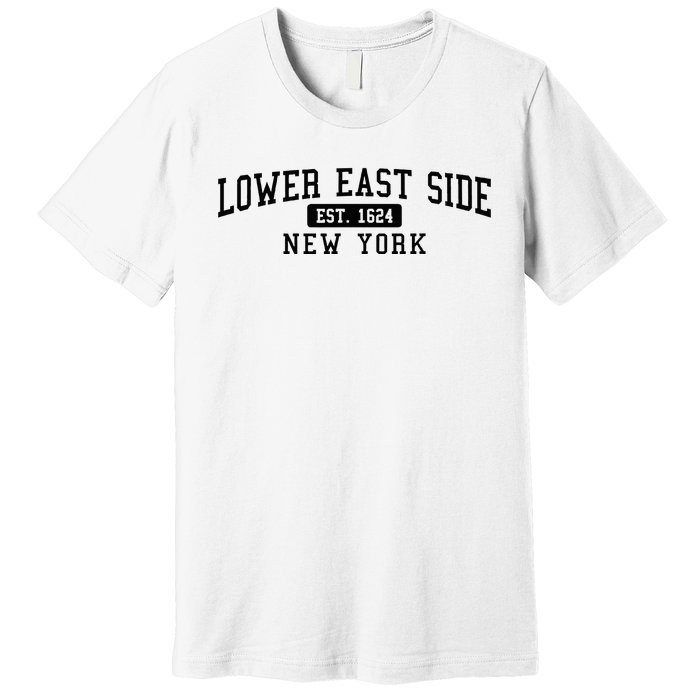 Lower East Side Manhattan New York Premium T-Shirt