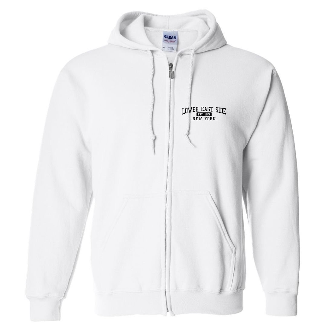 Lower East Side Manhattan New York Full Zip Hoodie