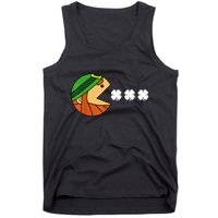 Leprechaun Eating Shamrock Tank Top