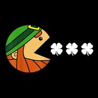 Leprechaun Eating Shamrock Tank Top