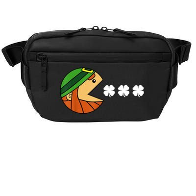 Leprechaun Eating Shamrock Crossbody Pack