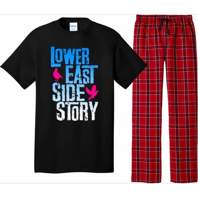 Lower East Side Story Blue Pajama Set