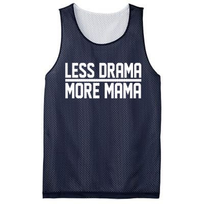 Less Drama More Mama Mesh Reversible Basketball Jersey Tank