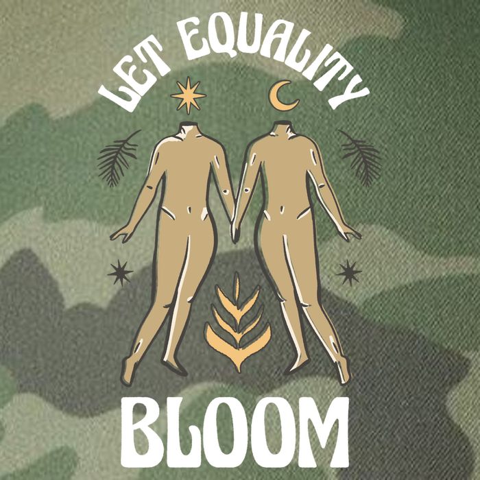 Let Equality Bloom Legacy Tie Dye Trucker Hat