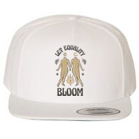 Let Equality Bloom Wool Snapback Cap