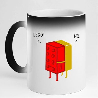 Let Go No Funny 11oz Black Color Changing Mug